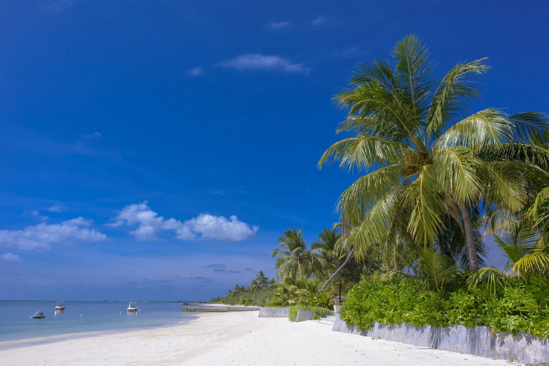 ️ La plage d'Hulhumalé et les hébergements à proximité